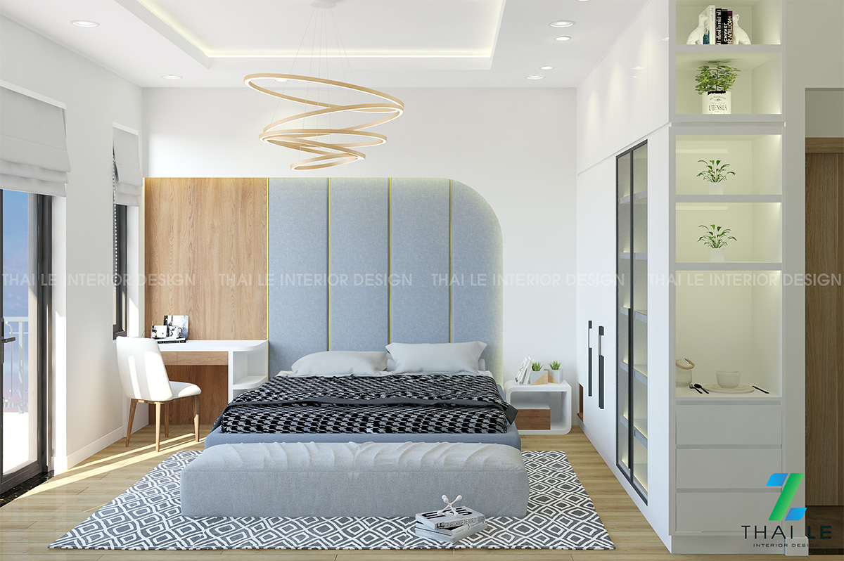 Thiết kế nội thất nhà phố Đường B2 Bình Điền Q8 - 400m2